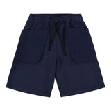 Aspesi Bermuda Tinta Unita con Elastico In Vita per Bambino S25020PBM7067 BLU ASPESI 