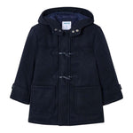 MAYORAL cappotto tinta unita con cappuccio Blu per Bambino 4472X BLU MAYORAL 