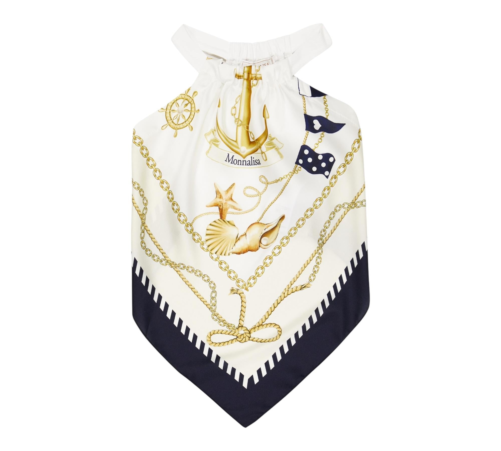 Monnalisa Completo 2 Pezzi Top-Short Stampa Fantasia per Bambina 11A419 BIANCO MONNALISA 