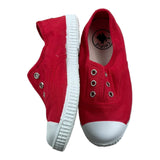 Chipie Sneakers Einfarbig mit roter Kontrastsohle für Kinder