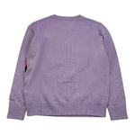 SAINT BARTH maglia girocollo tinta unita con stampa minnie Lilla per Bambina PRC000120 LILLA SAINT BARTH 