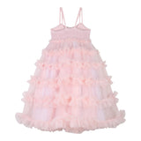 Billieblush Abito Cerimonia Tinta Unita con Tulle  per Neonata U20976NX ROSA BillIEBLUSH 