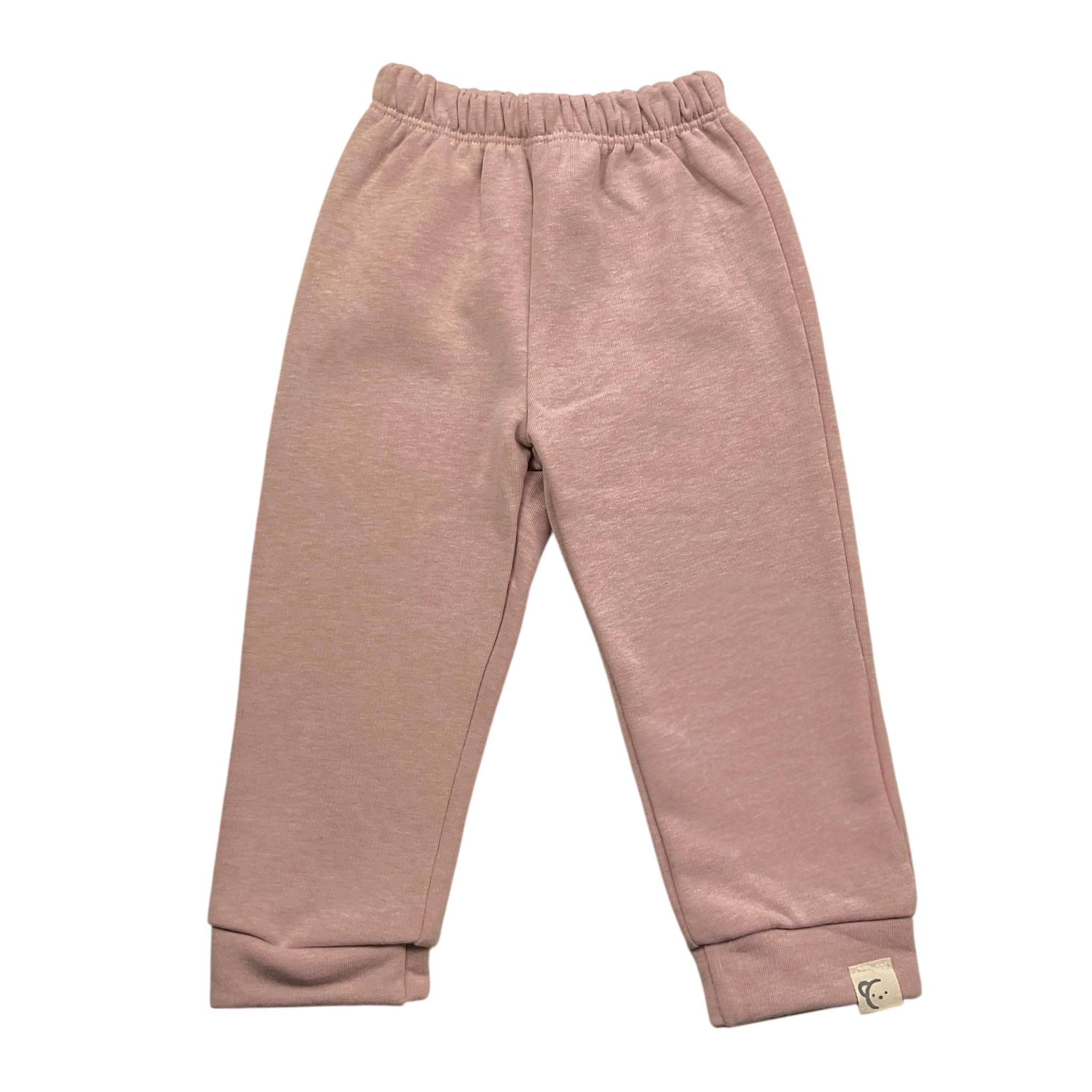 CALAMARO pantalone tuta tinta unita con elastico in vita Rosa per Neonata 16057NN ROSA CALAMARO 
