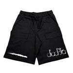 Diadora Bermuda Tinta Unita con Logo per Bambino 102181708 NERO DIADORA 