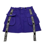 GAELLE gonna tinta unita con tasconi Viola per Bambina 2742G00311XXX VIOLA GAELLE 