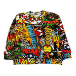 MOUSSE felpa chiusa stampa fantasia marvel Multicolor per Neonato HKNFG371 MULTICOLOR MOUSSE 