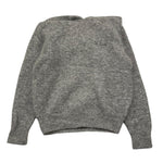 SAINT BARTH felpa girocollo tinta unita con cappuccio in maglia Grigio per Bambina ELIDE GRIGIO SAINT BARTH 