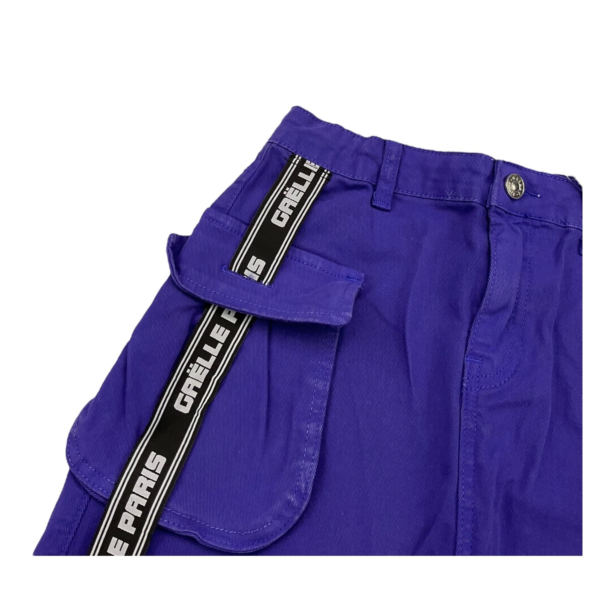 GAELLE gonna tinta unita con tasconi Viola per Bambina 2742G00311XXX VIOLA GAELLE 