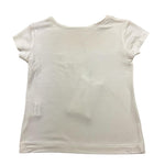 Mimisol T-Shirt Tinta Unita con Logo per Neonata MFTS076 BIANCO MIMISOL 