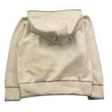 Dnj Felpa Chiusa con Cappuccio Tinta Unita per Bambino MFD5103J PANNA DNJ 