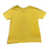 Aventiquattrore Einfarbiges T-Shirt mit gelbem Aufdruck für Babys
