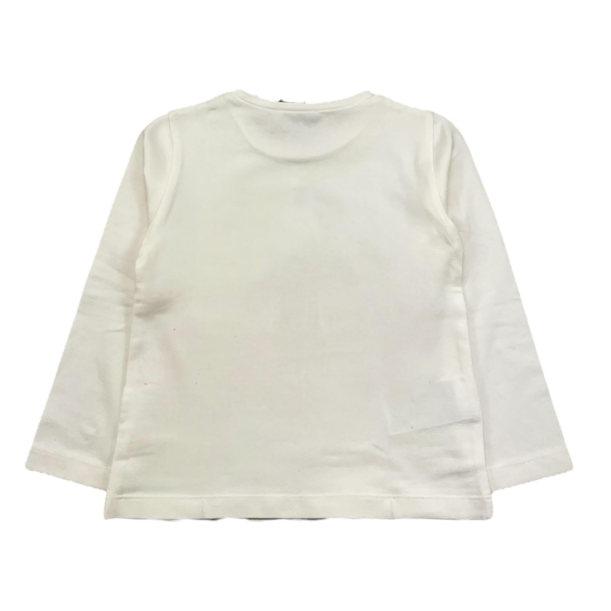 MAYORAL shirt girocollo tinta unita con stampa Bianco per Neonato 4068N BIANCO MAYORAL 