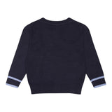 Trussardi Cardigan Tinta Unita con Logo per Neonato TIP25049CD BLU TRUSSARDI 