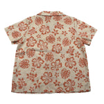 Zhoe & Tobiah Camicia Mezza Manica Tinta Unita Stampa Fantasia per Bambino WI1BJ BEIGE ZHOE & TOBIAH 