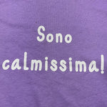 Dixie Shirt Girocollo Tinta Unita con Stampa per Bambina LB35030G56 VIOLA DIXIE 