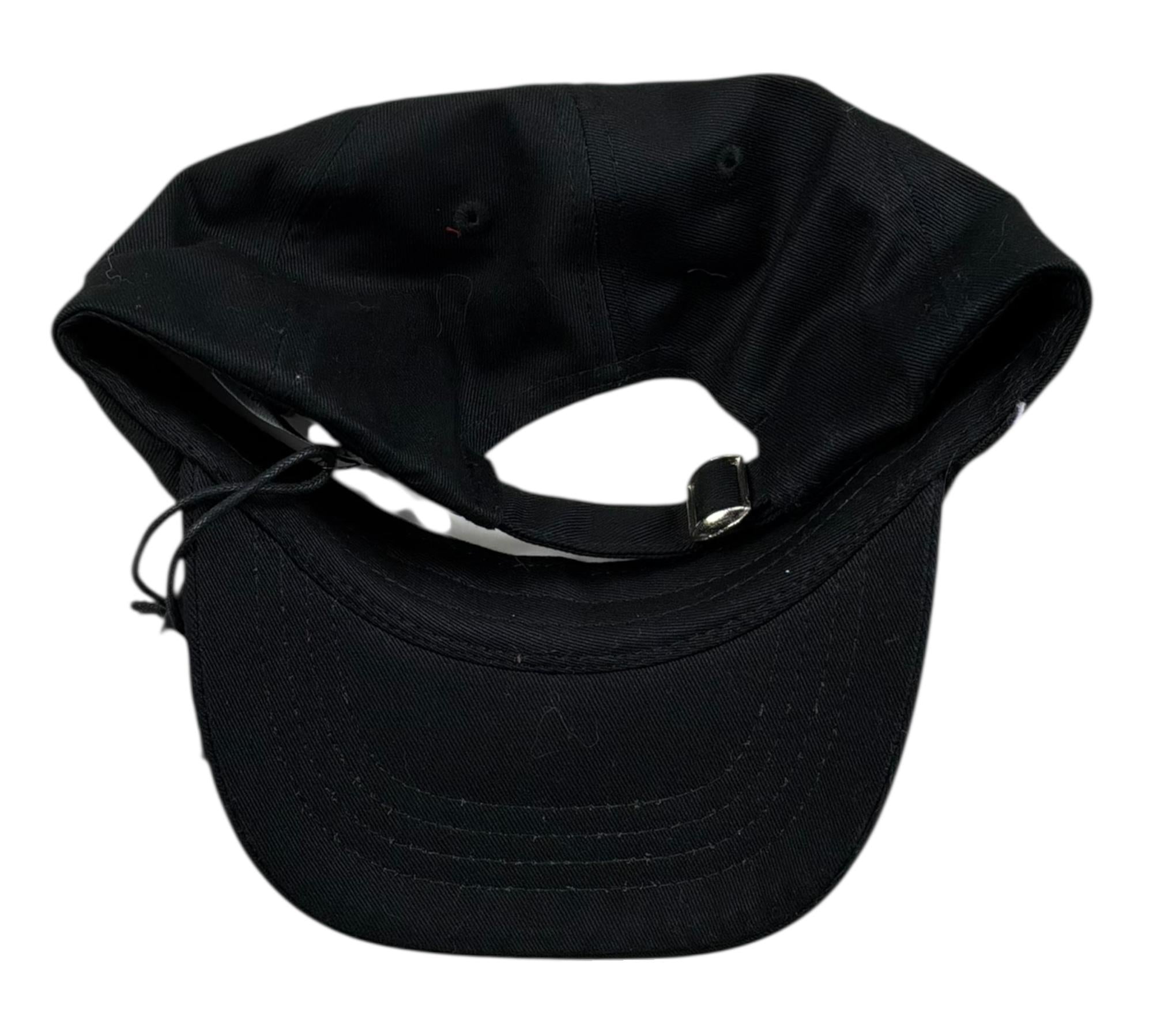 John Richmond Cappello con Visiera Tinta Unita con Logo per Bambina RGP26136BT NERO JOHN RICHMOND 