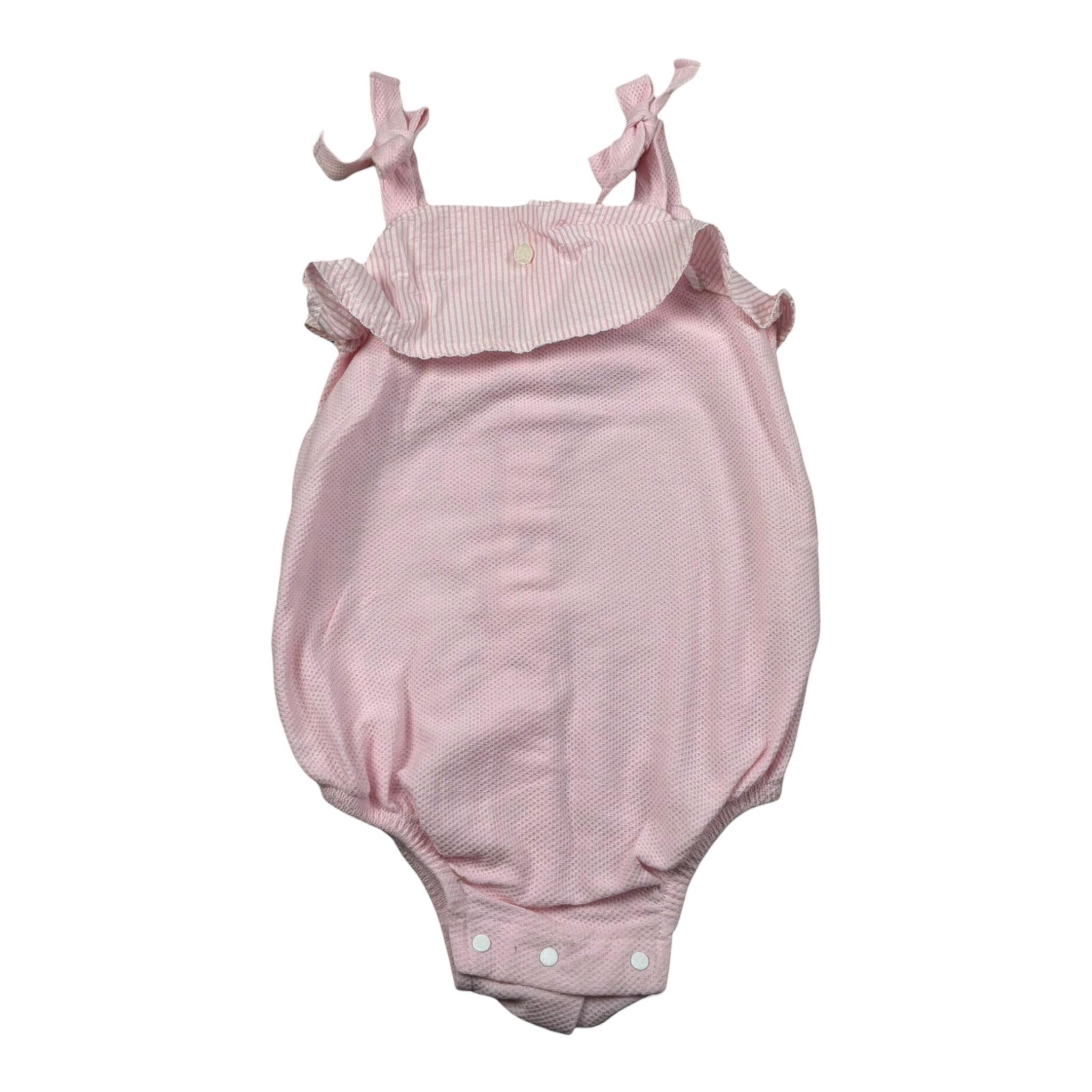 Babidu Pagliaccetto Giromanica Tinta Unita per Bambina 33340 ROSA BABIDU 