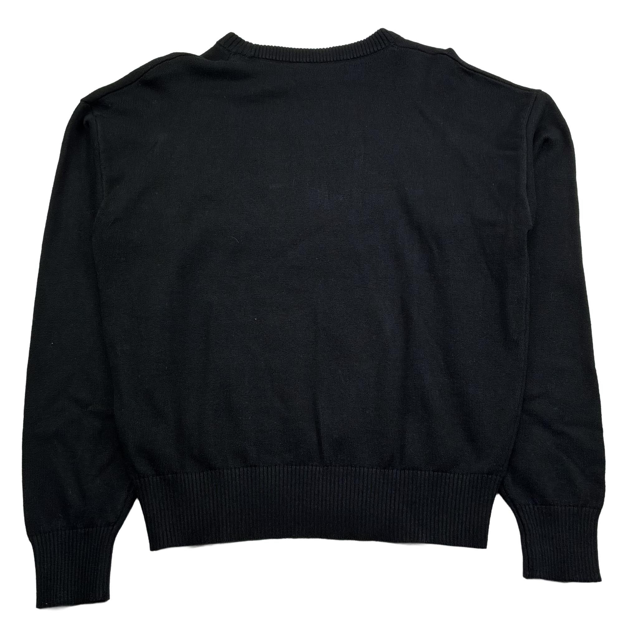 John Richmond Maglia Girocollo Tinta Unita per Bambino RBP26017MA NERO JOHN RICHMOND 