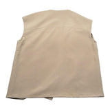 Daniele Alessandrini Gilet Tinta Unita con Bottoni per Bambino 1236BZ00209 BEIGE DANIELE ALESSANDRINI 