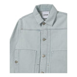 Aspesi Giacca In Denim Tinta Unita  per Bambino S25017GRJ0042X AZZURRO ASPESI 