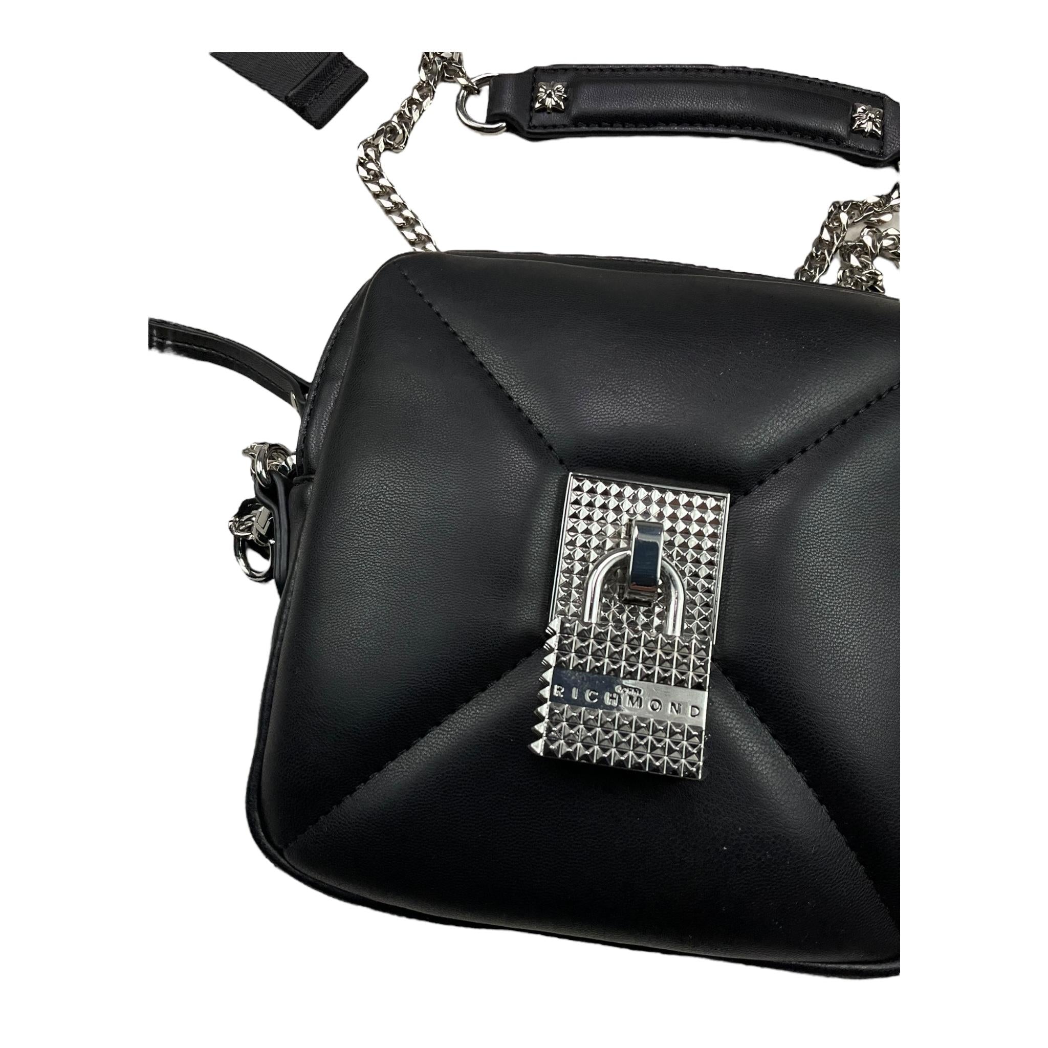 JOHN RICHMOND borsa in ecopelle tinta unita Nero per Bambina RGA25022BO NERO JOHN RICHMOND 