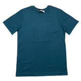 Nails Milano T-Shirt Rundhals Einfarbig Petrol für Kinder