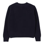 Aspesi Cardigan Tinta Unita con Bottoni per Bambino S25004GFEM110 BLU ASPESI 