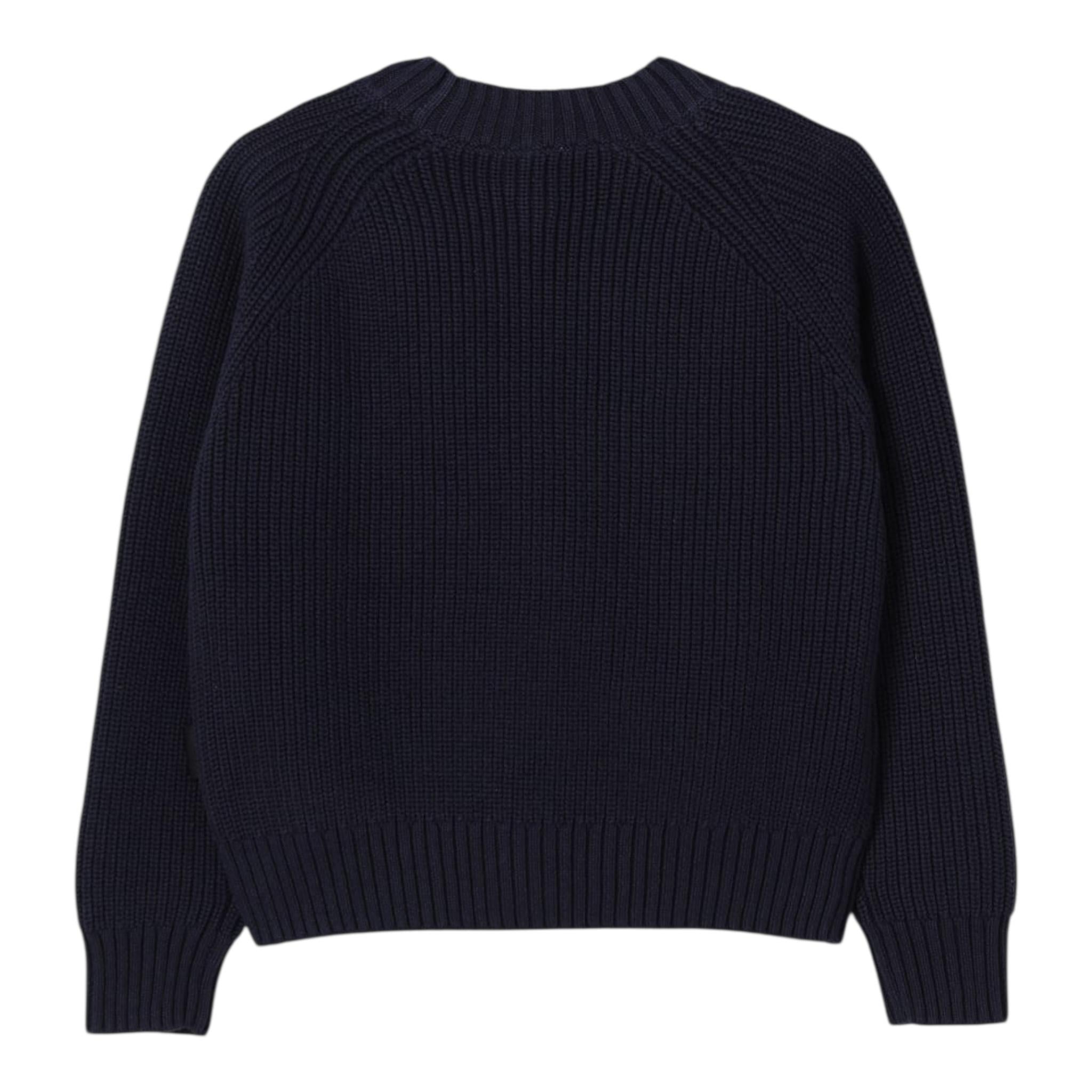 Aspesi Cardigan Tinta Unita con Bottoni per Bambino S25004GFEM110 BLU ASPESI 