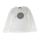 EMANUEL PRIS shirt girocollo tinta unita con stampa Bianco per Bambino ETS3130R BIANCO EMANUEL PRIS 