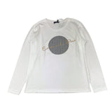 EMANUEL PRIS shirt girocollo tinta unita con stampa Bianco per Bambino ETS3130R BIANCO EMANUEL PRIS 