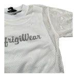 Refrigiwear T-Shirt Girocollo Tinta Unita Trafrato per Bambina 344MRFJS25 BIANCO REFRIGIWEAR 