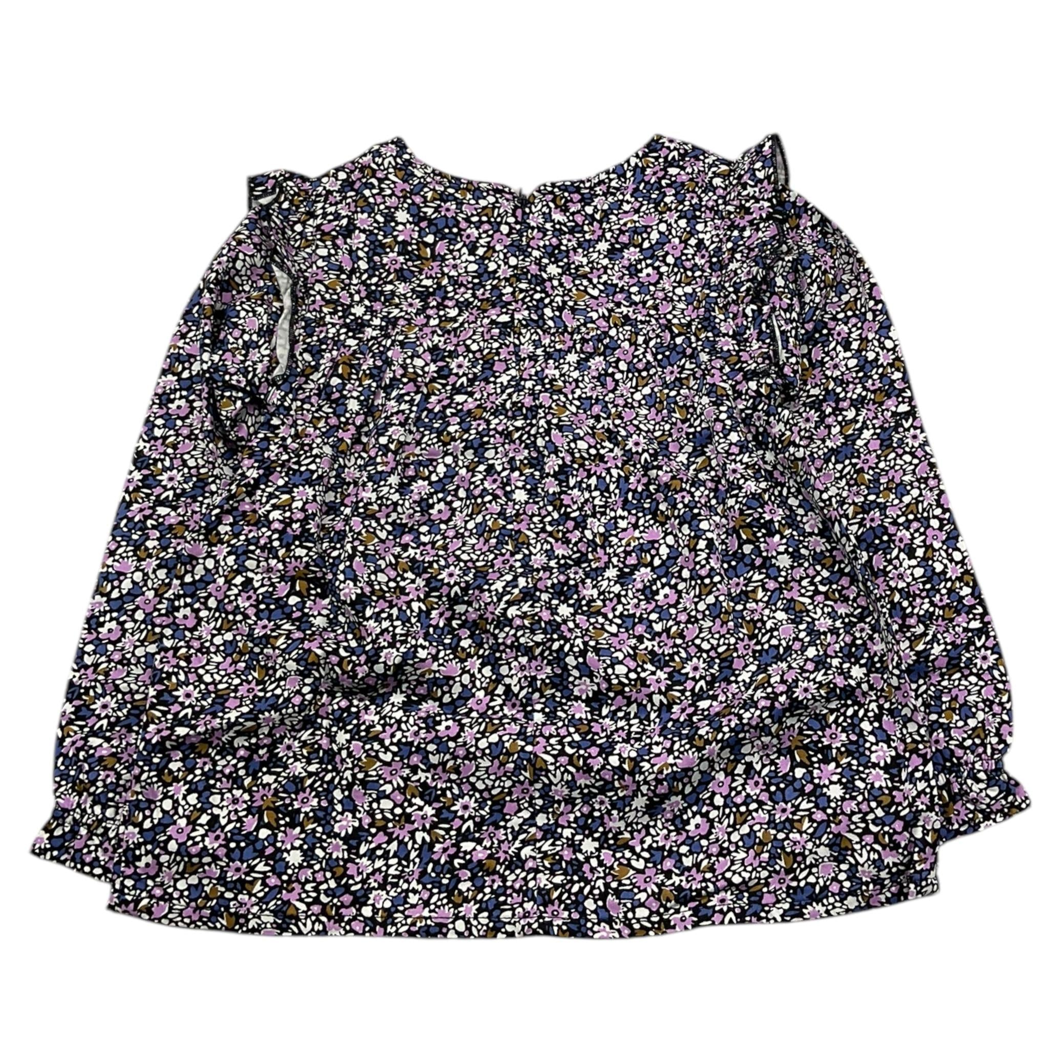 CANADA HOUSE camicia manica lunga fantasia floreale Nero per Bambina 24482111 NERO CANADA HOUSE 