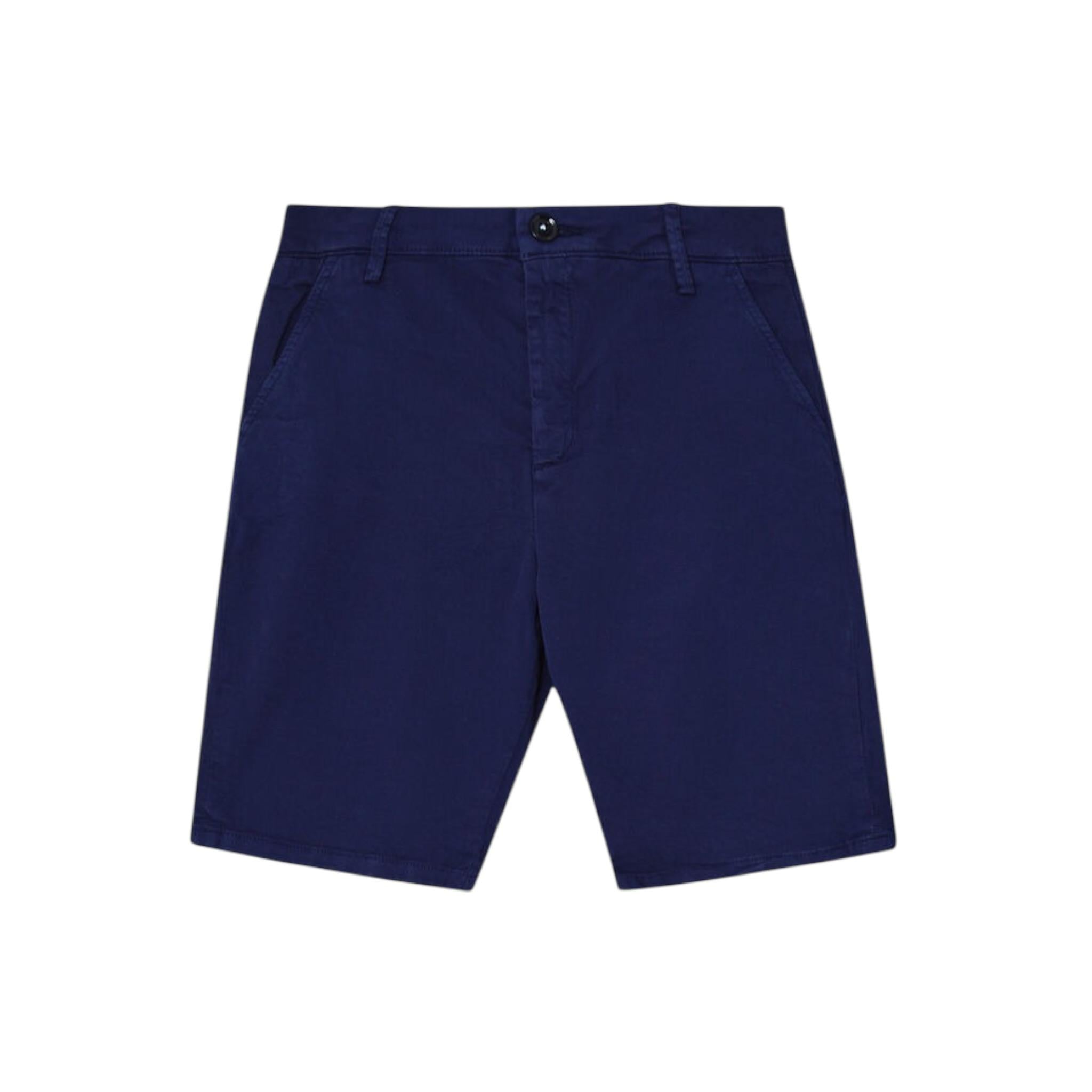 Liu Jo Bermuda Tinta Unita con Girovita Regolabile per Bambino QA3022T3434 BLU LIU JO 