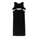 Liu Jo Abito Tinta Unita Giromanica per Bambina GA5181 NERO LIU JO 