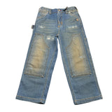 Berna Jeans Einfarbig Mit Elastischem Bund Blau Für Jungen