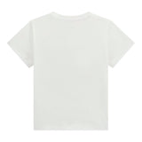 Guess T-Shirt Tinta Unita con Stampa per Neonato N5GI00K8HM4N BIANCO GUESS 