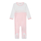 Guess Tutina Tinta Unita con Stampa per Neonata H2YW05KA6W3 ROSA GUESS 