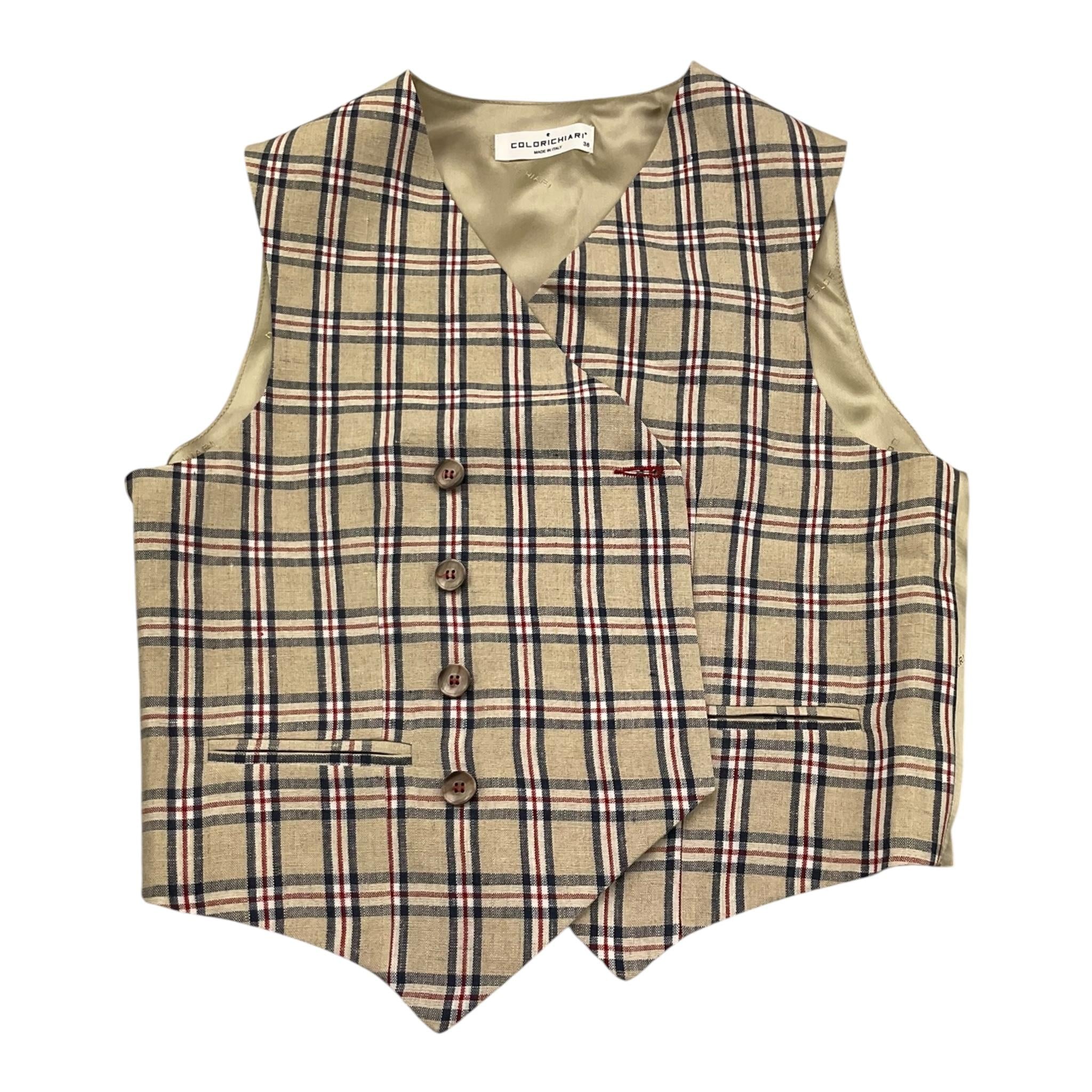 Colori Chiari Gilet Stampa Fantasia per Bambino GILCG BEIGE COLORI CHIARI 