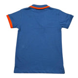 Trussardi Polo Mezza Manica Tinta Unita con Logo per Bambino TBP26098PO BLU TRUSSARDI 