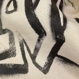 DISCLAIMER felpa tinta unita con cappuccio e stampa Panna per Bambino 24IDK58200 PANNA DISCLAIMER 