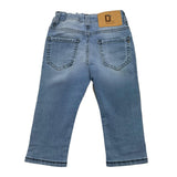 Manuel Ritz Jeans, einfarbig, mit verstellbarer Taille, blau, für Jungen