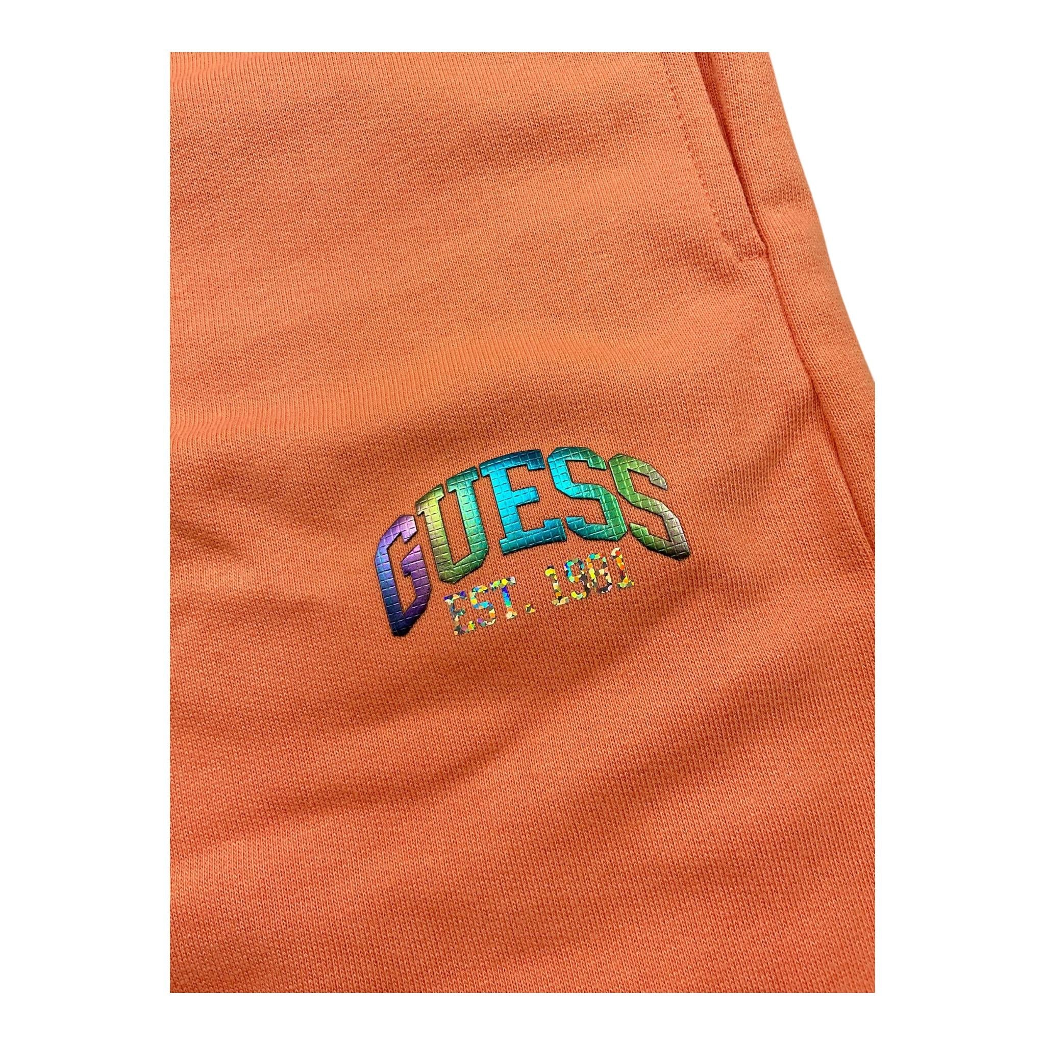 GUESS pantalone modello tuta tinta unita con stampa Arancione per Bambina J3RQ11KA6R0 ARANCIONE GUESS 