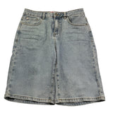 Cesare Paciotti Bermuda Tinta Unita In Denim con Girovita Regolabile per Bambino HSUID AZZURRO CESARE PACIOTTI 