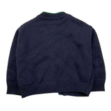 LE BEBE' cardigan tinta unita con profili in contrasto Blu per Neonato LBB5175 BLU LE BEBE' 