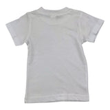 Little Red Fish T-Shirt, einfarbig, mit weißer Kontrasttasche für Baby-Mädchen