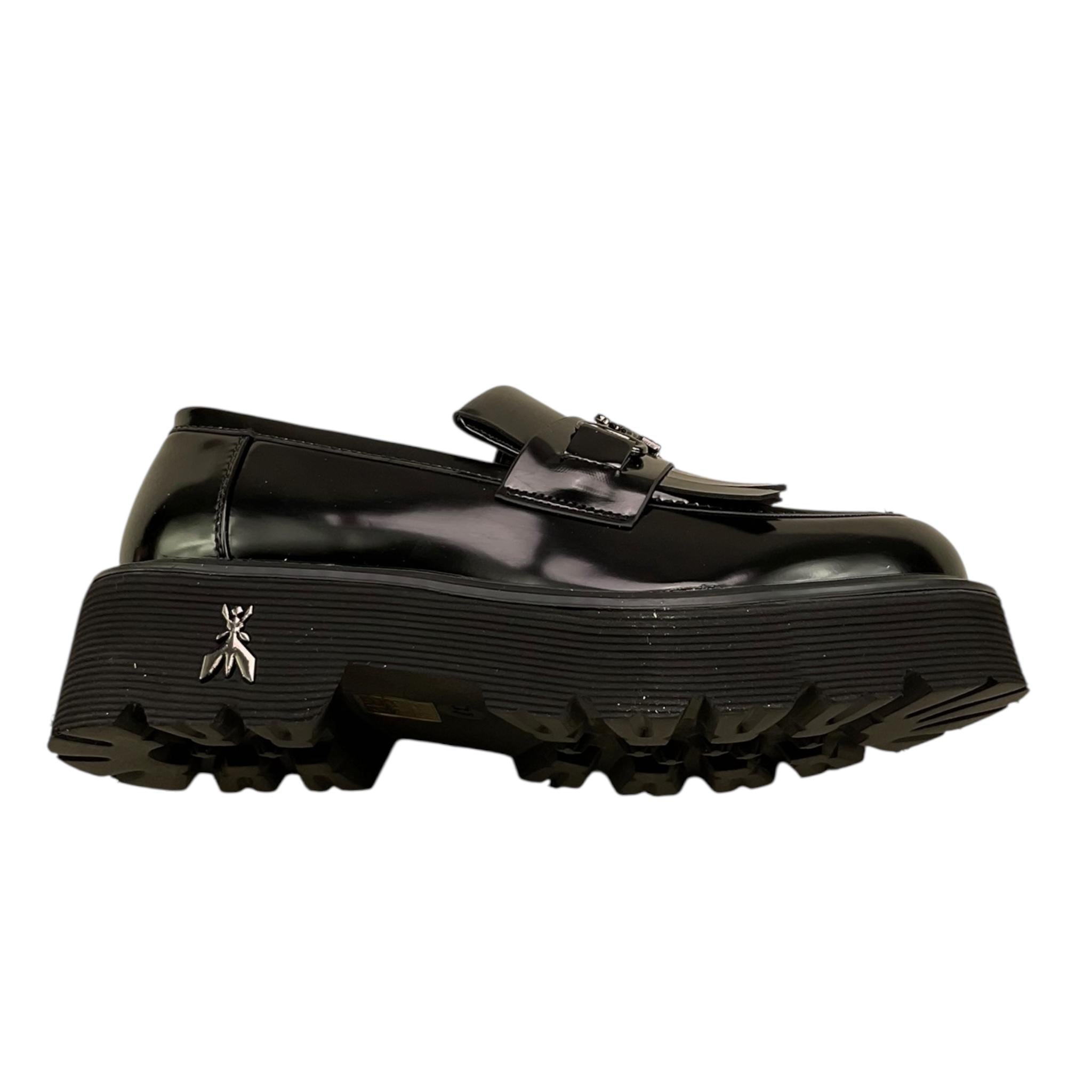 PATRIZIA PEPE francesine tinta unita cn logo Nero per Bambina PPJ882 NERO PATRIZIA PEPE 