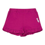 Liu Jo Short Tinta Unita con Logo per Bambina KA3058 FUXIA LIU JO 