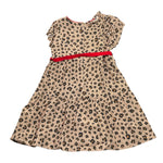 Liu Jo Abito Mezza Manica Tinta Unita con Fantasia Maculata per Bambina KA1077 BEIGE LIU JO 