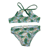 Miranda Kostüm 2-teilig Band-Slip blau für Mädchen
