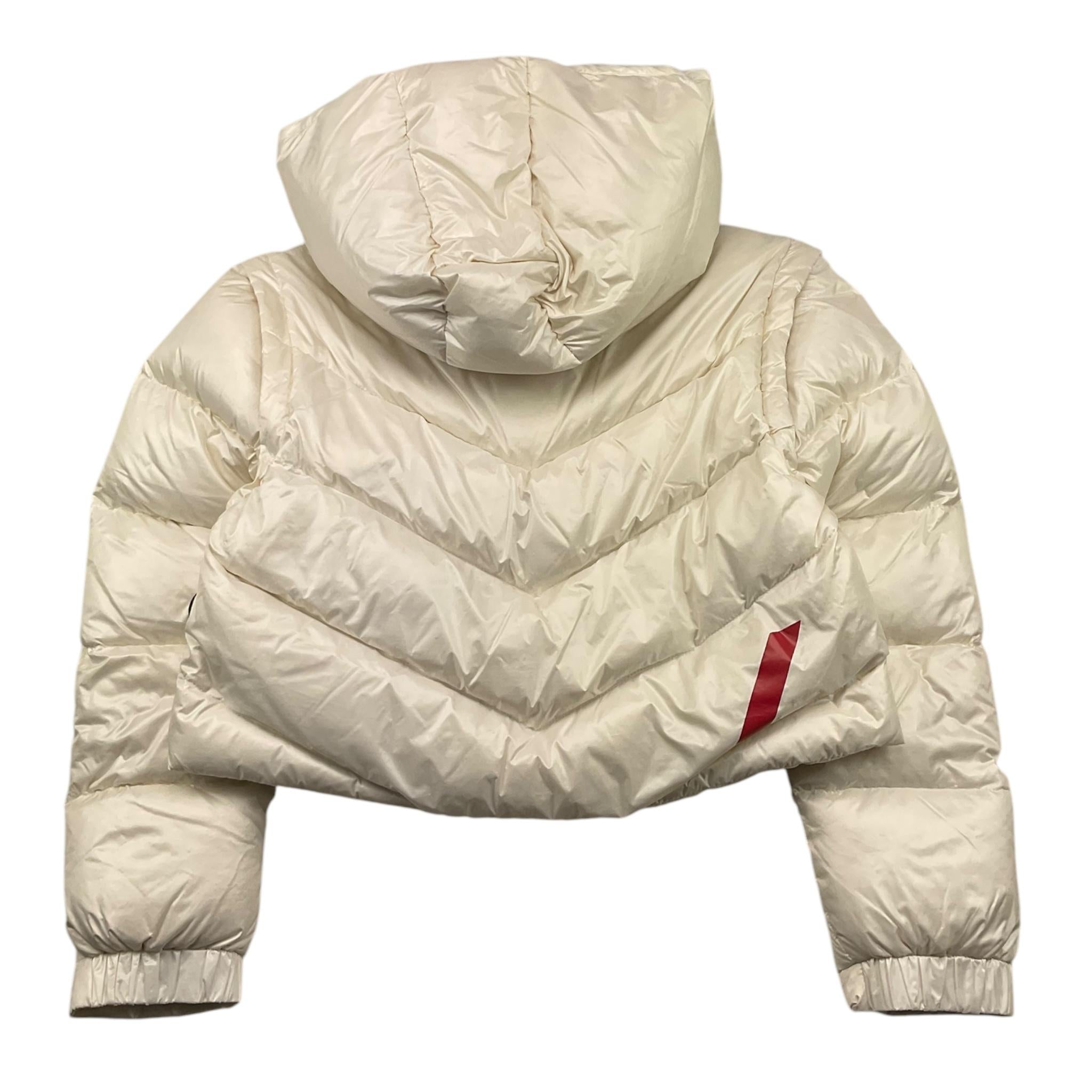 AFTER LABEL giubbino tinta unita con cappuccio e maniche rimovibili Panna per Bambina 3441OY00008 PANNA AFTER LABEL 